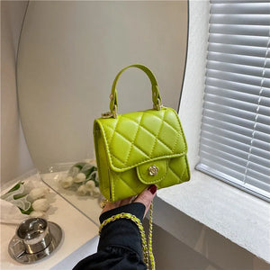 Mini Tote Bag Pattern Crossbody Messenger Shoulder Handbag B487