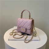 Mini Tote Bag Pattern Crossbody Messenger Shoulder Handbag B487