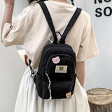 Mini Women's Backpack Multifunctional Small Shoulder Bag for Girls