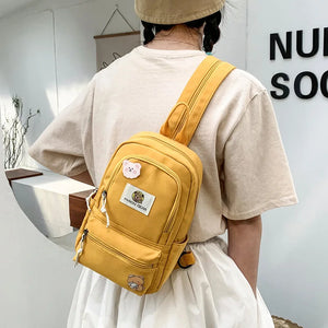 Mini Women's Backpack Multifunctional Small Shoulder Bag for Girls