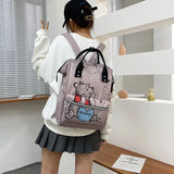Mommy Bags High Capacity Cartoon Nylon Skin Travel Bags