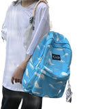 Personalized Cloud Leaves Schoolbag for Boys and Girls Backpack