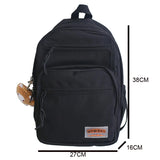 Waterproof Nylon Student Backpack School Bags for Teenage Girls