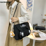 Waterproof Nylon Women Backpack Female Travel Bag Small Schoolbag
