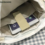 Waterproof Nylon Women Backpack Female Travel Bag Small Schoolbag