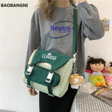 Waterproof Nylon Women Backpack Female Travel Bag Small Schoolbag