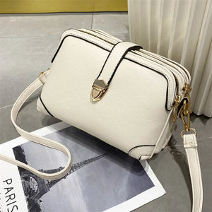 Soft Leather Shoulder Bag Large Capacity Single Shoulder Cross Body Women's Bag