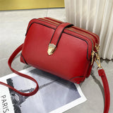 Soft Leather Shoulder Bag Large Capacity Single Shoulder Cross Body Women's Bag