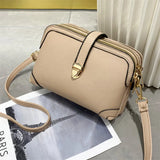 Soft Leather Shoulder Bag Large Capacity Single Shoulder Cross Body Women's Bag