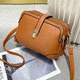 Soft Leather Shoulder Bag Large Capacity Single Shoulder Cross Body Women's Bag