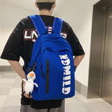 Letter Print Women Backpack Waterproof Nylon School Bag Female College Student B