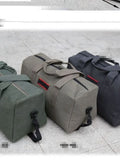 Multifunctional Camping Canvas Travel Bag Large Capacity Shoulder Gym Bag Duffel