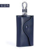 Cowhide Car Buckle Key Case Multifunctional