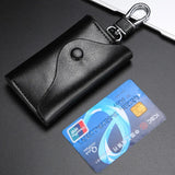 Cowhide Car Buckle Key Case Multifunctional