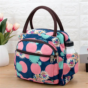 Portable Cosmetic Bag Large-capacity Lunch Box Mother Grocery Shopping