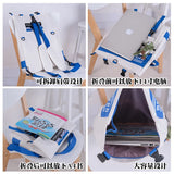Multifunctional Unisex Backpack Teenage Girl Shoulder Bag
