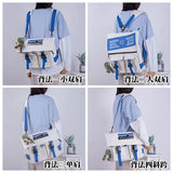 Multifunctional Unisex Backpack Teenage Girl Shoulder Bag