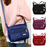 Nylon Waterproof Messenger Bag for Lady Crossbody Shoulder Bag
