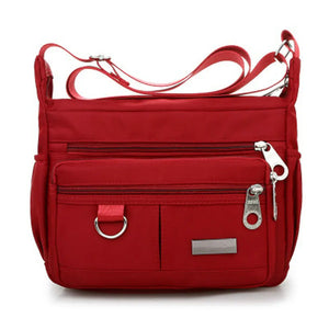 Nylon Waterproof Messenger Bag for Lady Crossbody Shoulder Bag