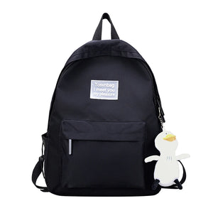 Nylon Backpack Women School Backpack Teenger Girl School Bags