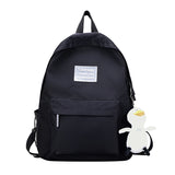 Nylon Backpack Women School Backpack Teenger Girl School Bags