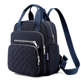 Nylon Backpack Female Diamond Embroidery Thread All-Match College