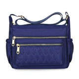 Nylon Diagonal Crossbody Bag for Women