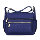 Nylon Diagonal Crossbody Bag for Women