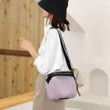 Nylon Shoulder Bag Travel Messenger Crossbody Bag for Women
