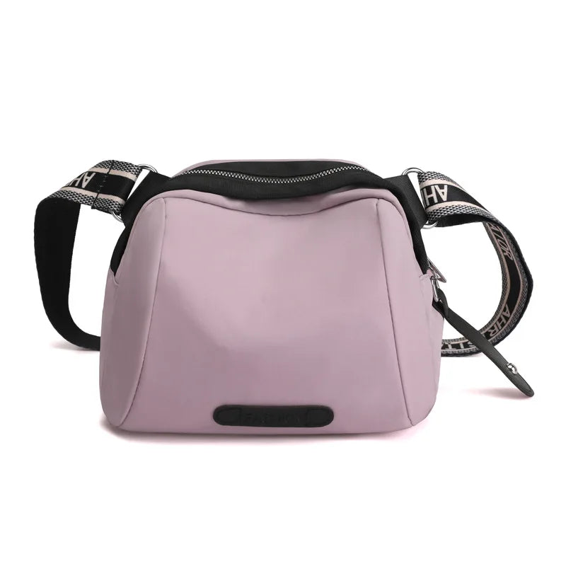 Nylon Shoulder Bag Travel Messenger Crossbody Bag for Women