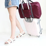Nylon Foldable Travel Bag Unisex Large Capacity Bag Luggage Women Men