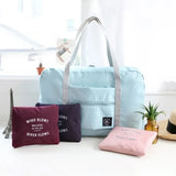 Nylon Foldable Travel Bag Unisex Large Capacity Bag Luggage Women Men