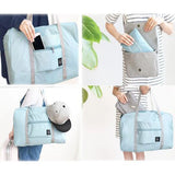 Nylon Foldable Travel Bag Unisex Large Capacity Handbag