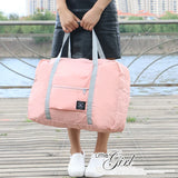 Nylon Foldable Travel Storage Bag Unisex Large Capacity Luggage