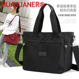 Nylon Travel Bag Large-capacity Water-repellent Shoulder Tote Bag