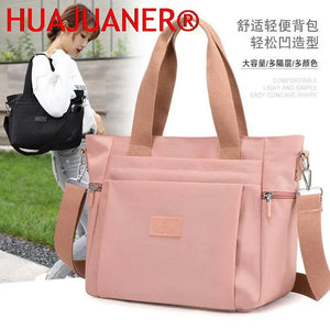 Nylon Travel Bag Large-capacity Water-repellent Shoulder Tote Bag
