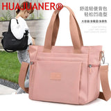 Nylon Travel Bag Large-capacity Water-repellent Shoulder Tote Bag