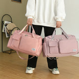 Nylon Travel Handbag Gym Bag Sports Shoulder Bag Weekend Handbag