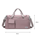 Nylon Travel Handbag Gym Bag Sports Shoulder Bag Weekend Handbag