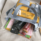 Nylon Messenger Bag for Women Totes Leisure Girl Schoolbag Large Capacity