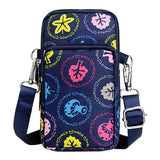 Fashionable Flower Shoulder Bag Outdoor Book Bag Purses for Women