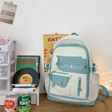 Nylon Waterproof School Bags Teenage Girls Backpacks Women Travel Bags
