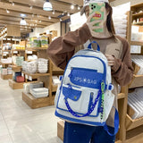 Nylon Waterproof School Bags Teenage Girls Backpacks Women Travel Bags