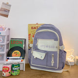 Nylon Waterproof School Bags Teenage Girls Backpacks Women Travel Bags