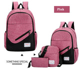 Waterproof Nylon Shoulder Bag Laptop Backpack Hiking Travel Bag
