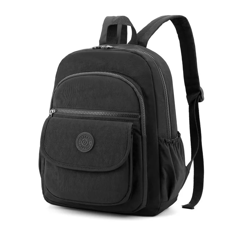 Nylon Women Backpack Large Capacity School Bags for Girls