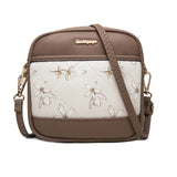 Print Crossbody Mini Bag One Shoulder Small Square Wallet