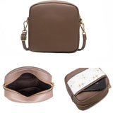 Print Crossbody Mini Bag One Shoulder Small Square Wallet