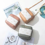 Print Crossbody Mini Bag One Shoulder Small Square Wallet
