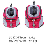 Double Shoulder Travel Backpack Outdoor Pet Dog Carrier Bag